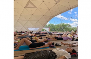 The 10th International Day of Yoga - Blagoveshchensk, Amur Oblast